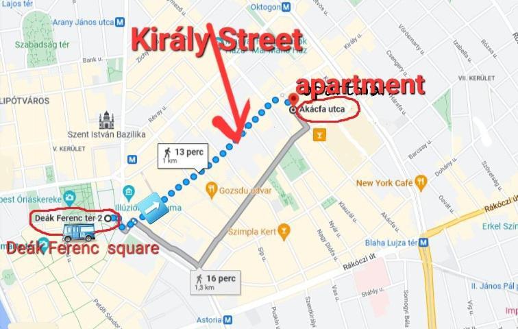Downtown Acacia Str Apartment Budapest Eksteriør bilde